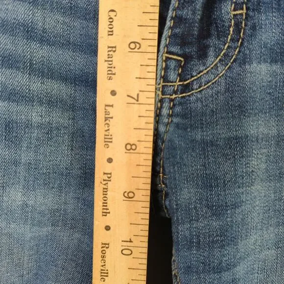 BKE Aiden Jeans Mens 30x32 Blue Slim Boot Western - Picture 5 of 10